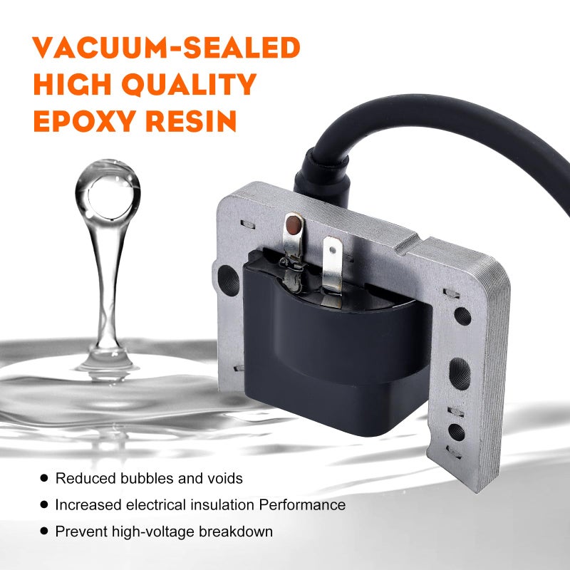 Hipa 34443D Solid State Ignition Coil for Tecumseh 34443 34443A 34443B 34443C LV195EA LEV120 LV195XA 1a138-42-12 1a138-28-7 1a138-52-12 - Image 4